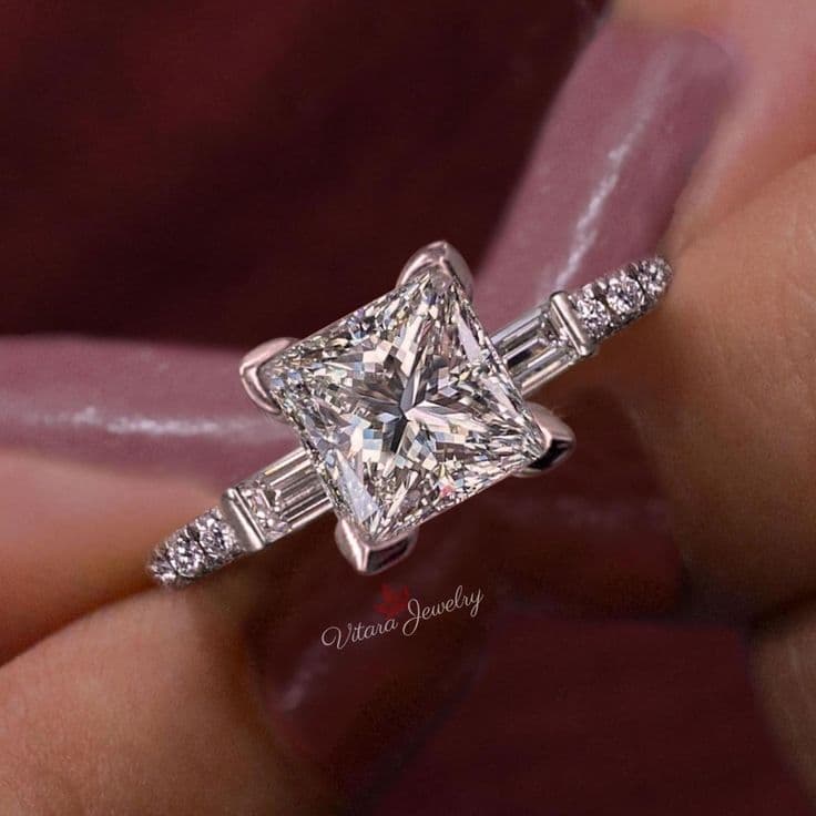 Princess Diamond Ring